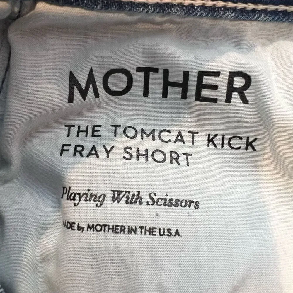 Mother Superior Tomcat Kick Fray Short Playing With Scissors Size 32